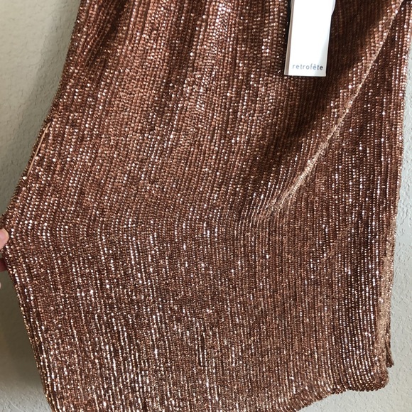 RETROFÊTE Ella One-Shoulder Sequin Dress - Picture 12 of 13